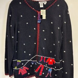 Coldwater Creek Christmas Sweater